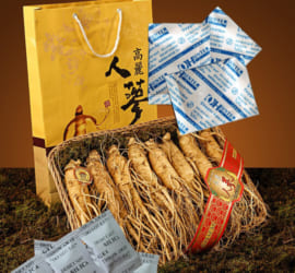 bảo quản củ sâm khô