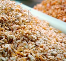bảo quản tôm khô