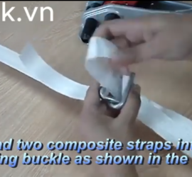 Cách siết dây đai composite